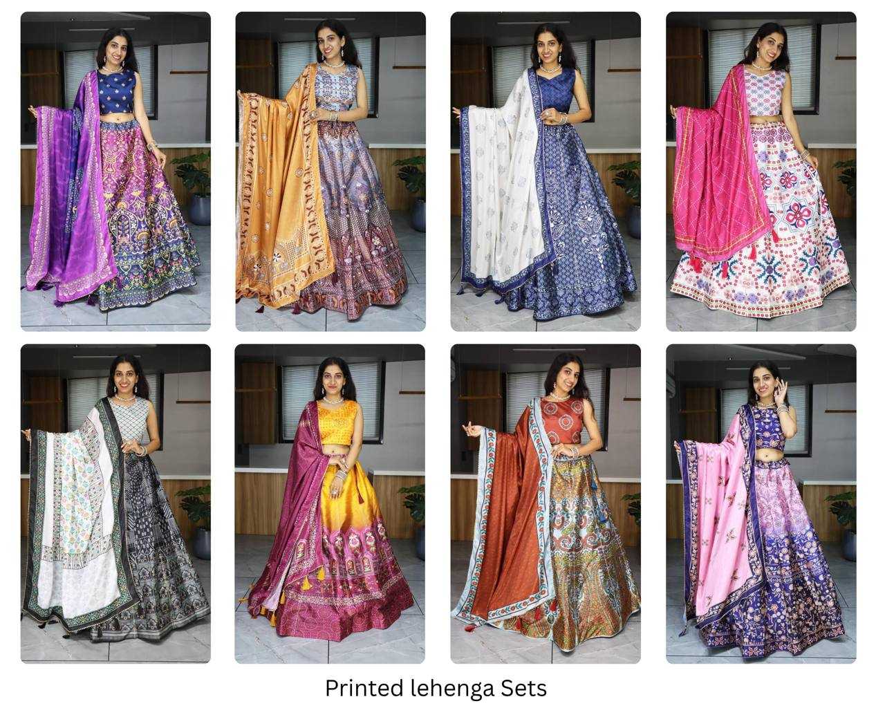 Art Silk Designer Lehenga