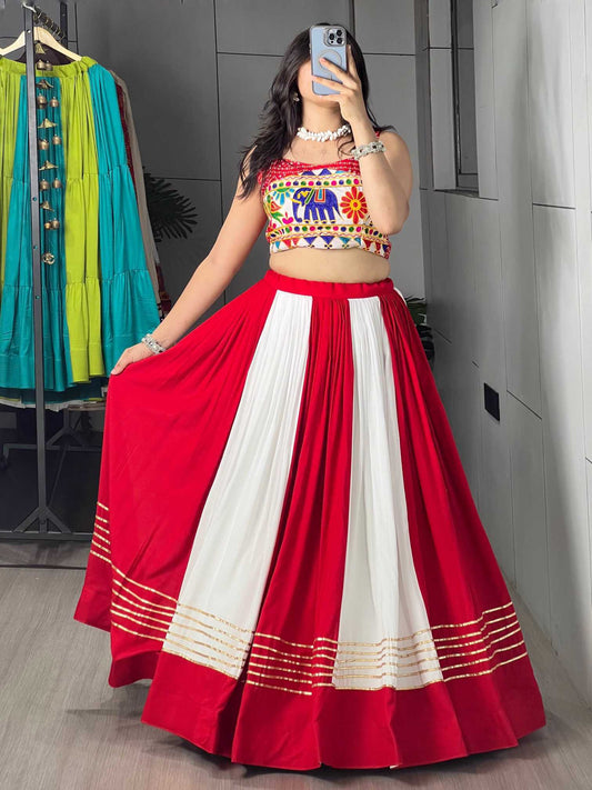 Cotton Traditional Lehenga 7701