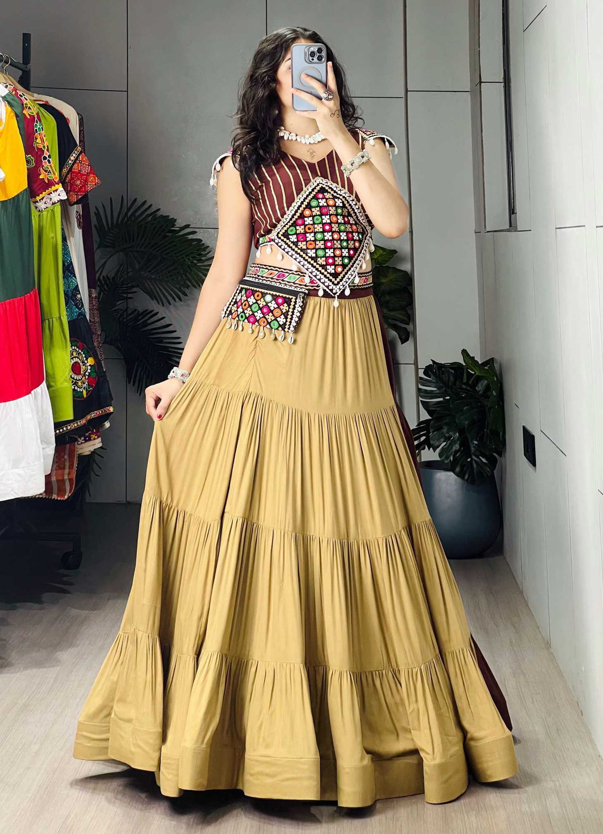 Cotton Fancy Lehenga 7706