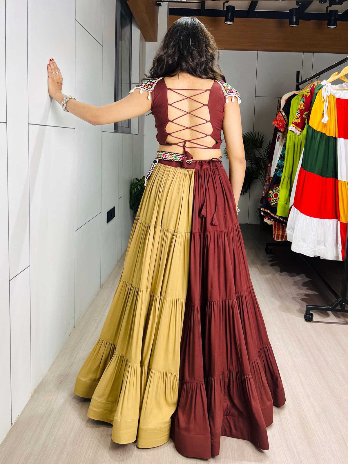 Cotton Fancy Lehenga 7706