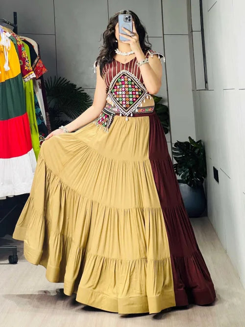 Cotton Fancy Lehenga 7706