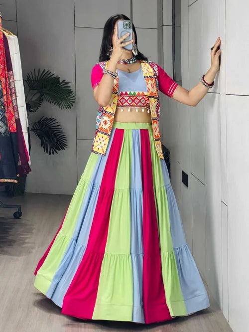 Cotton Traditional Lehenga 7708