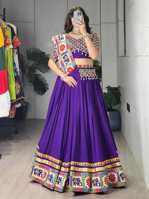 Cotton Traditional Lehenga 7710