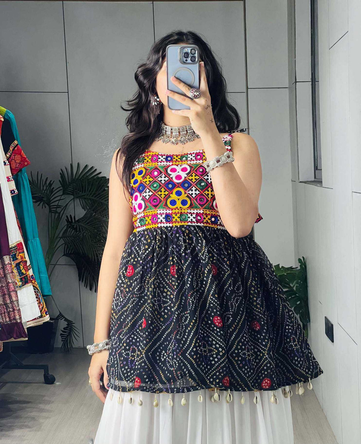 Cotton Designer Lehenga in Blue