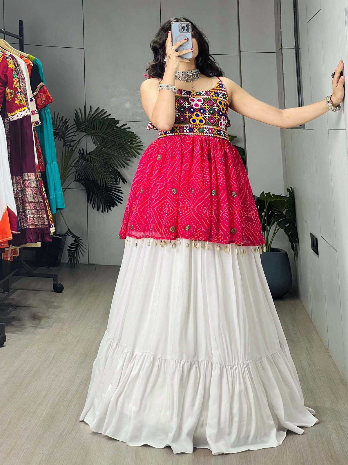 Cotton Designer Lehenga in Blue