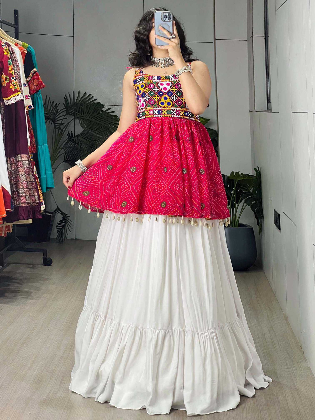 Cotton Designer Lehenga in Blue