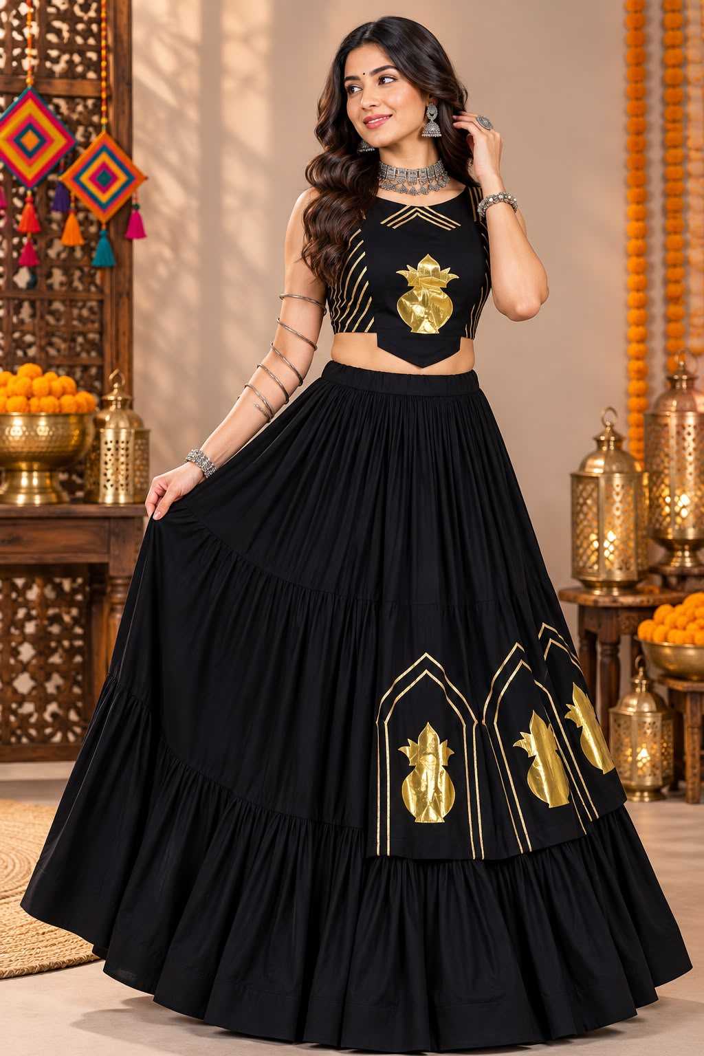 Cotton Designer Lehenga