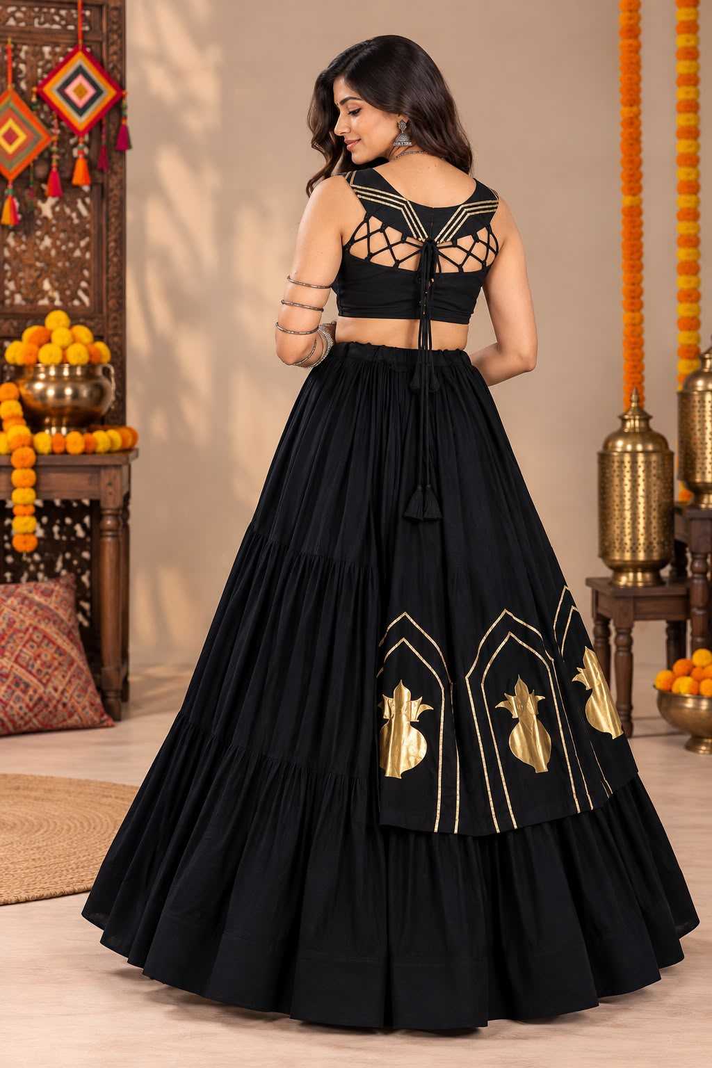 Cotton Designer Lehenga