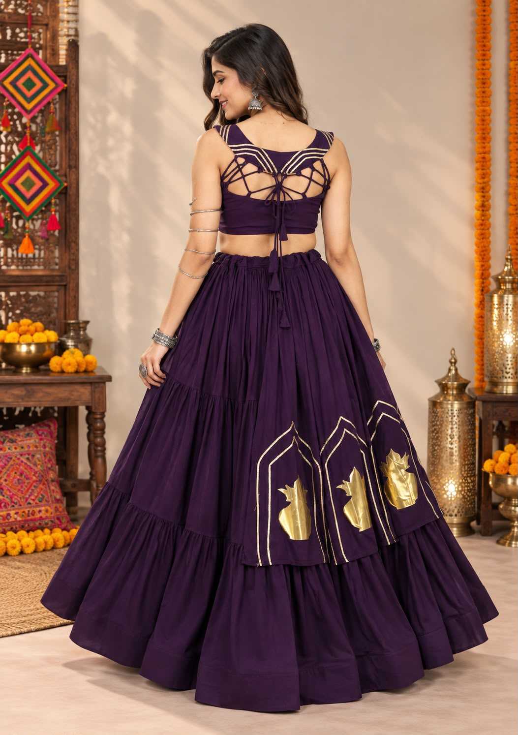 Cotton Designer Lehenga
