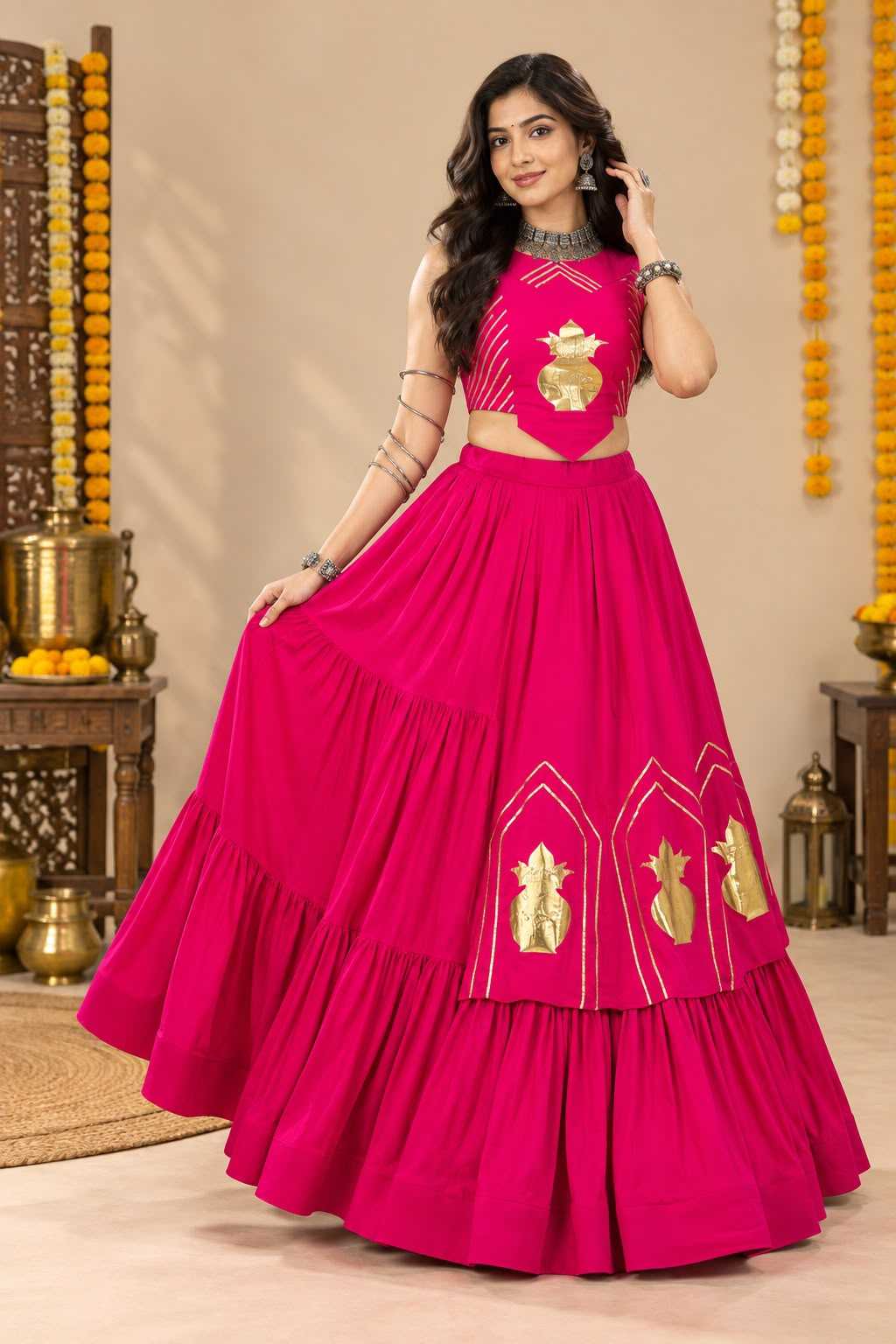 Cotton Designer Lehenga