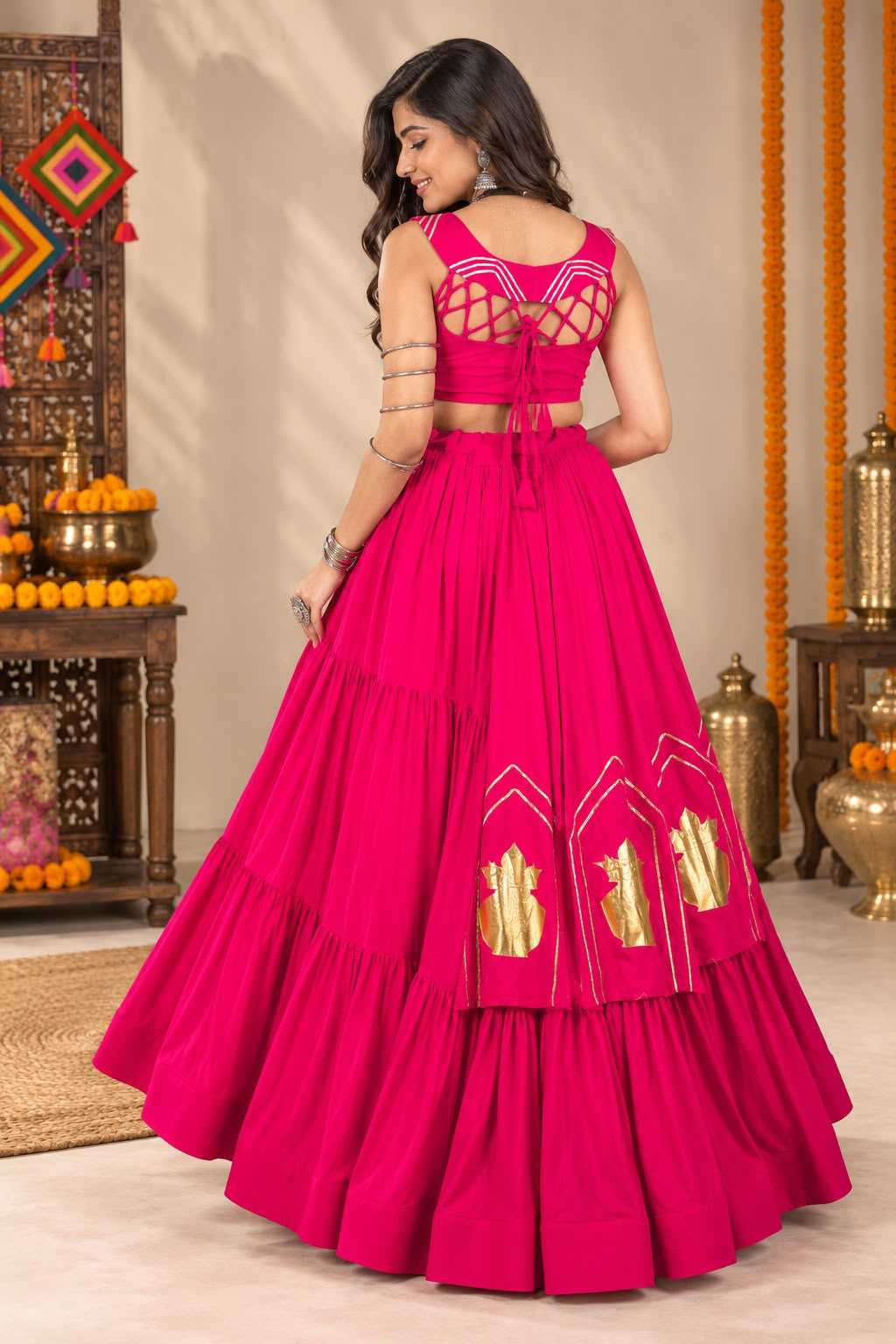 Cotton Designer Lehenga
