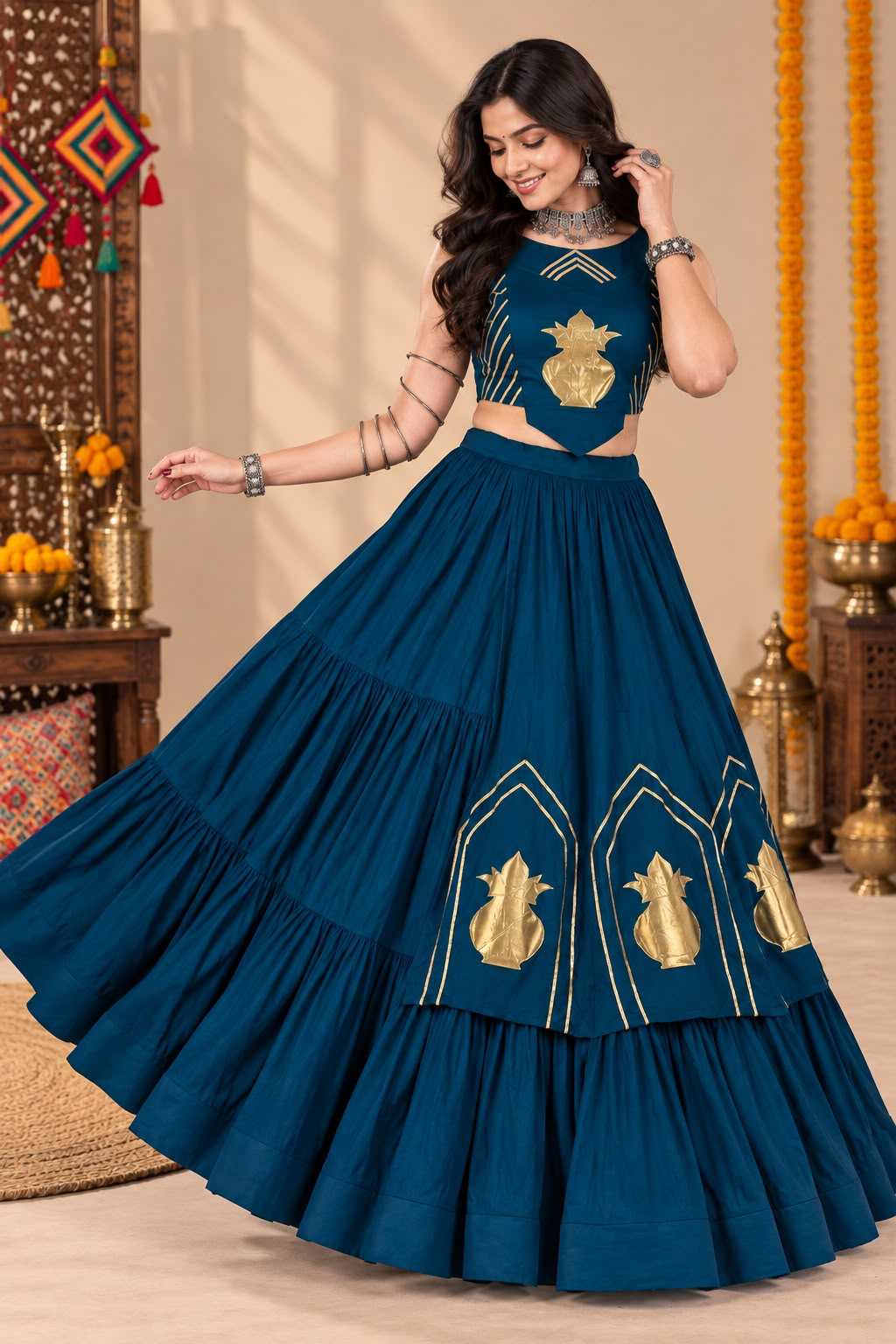 Cotton Designer Lehenga