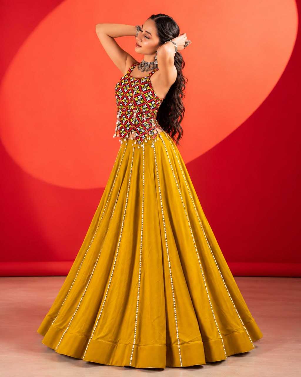 Cotton Traditional Lehenga 7723