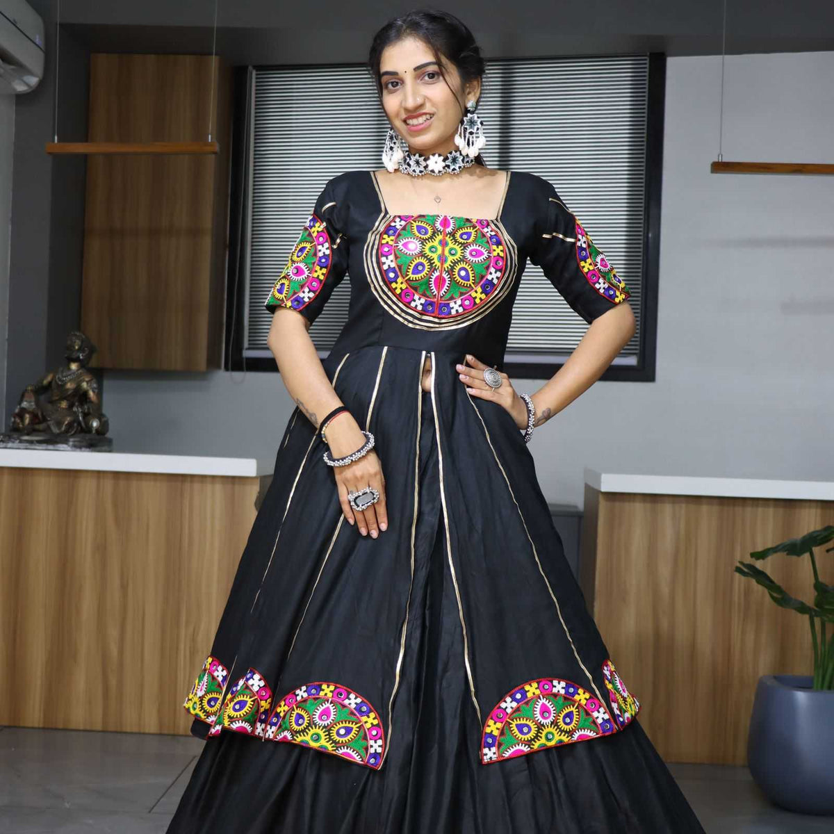 Cotton Traditional Lehenga 8030