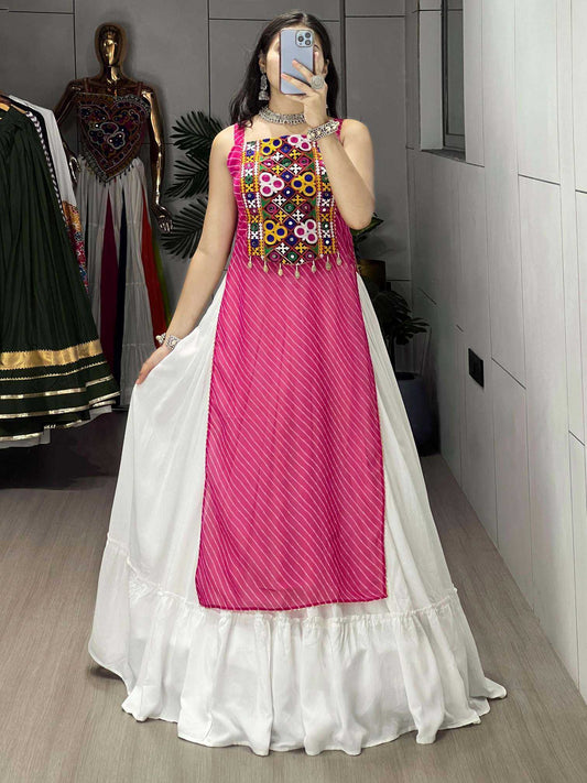 Cotton Designer Lehenga in Lavender