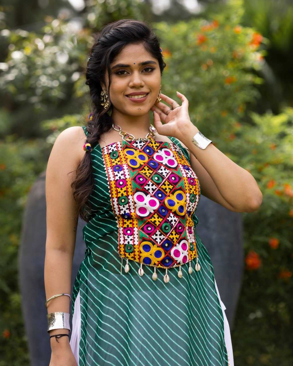 Georgette Printed Lehenga