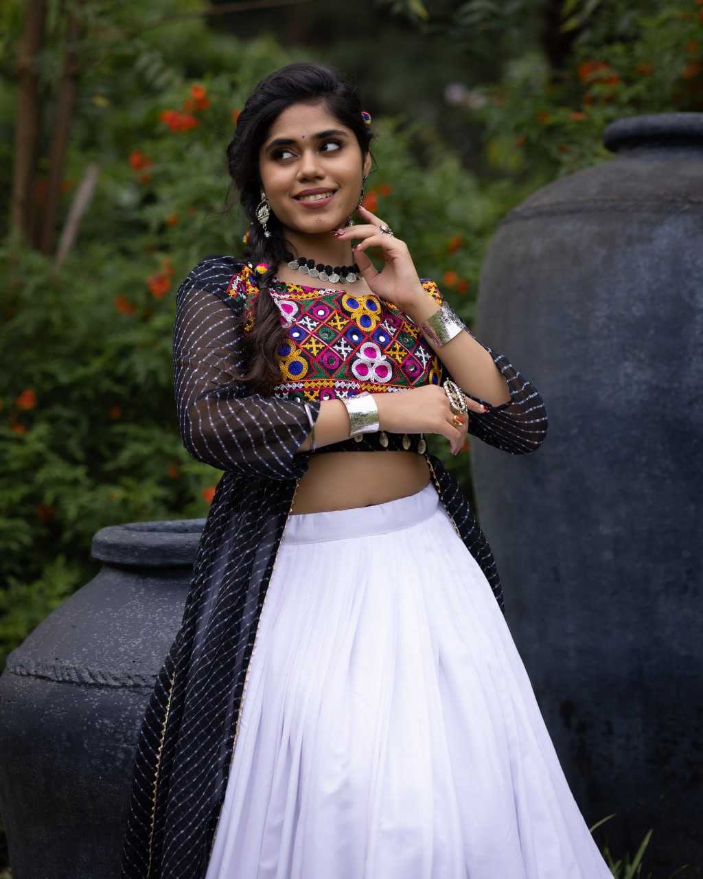 Georgette Printed Lehenga