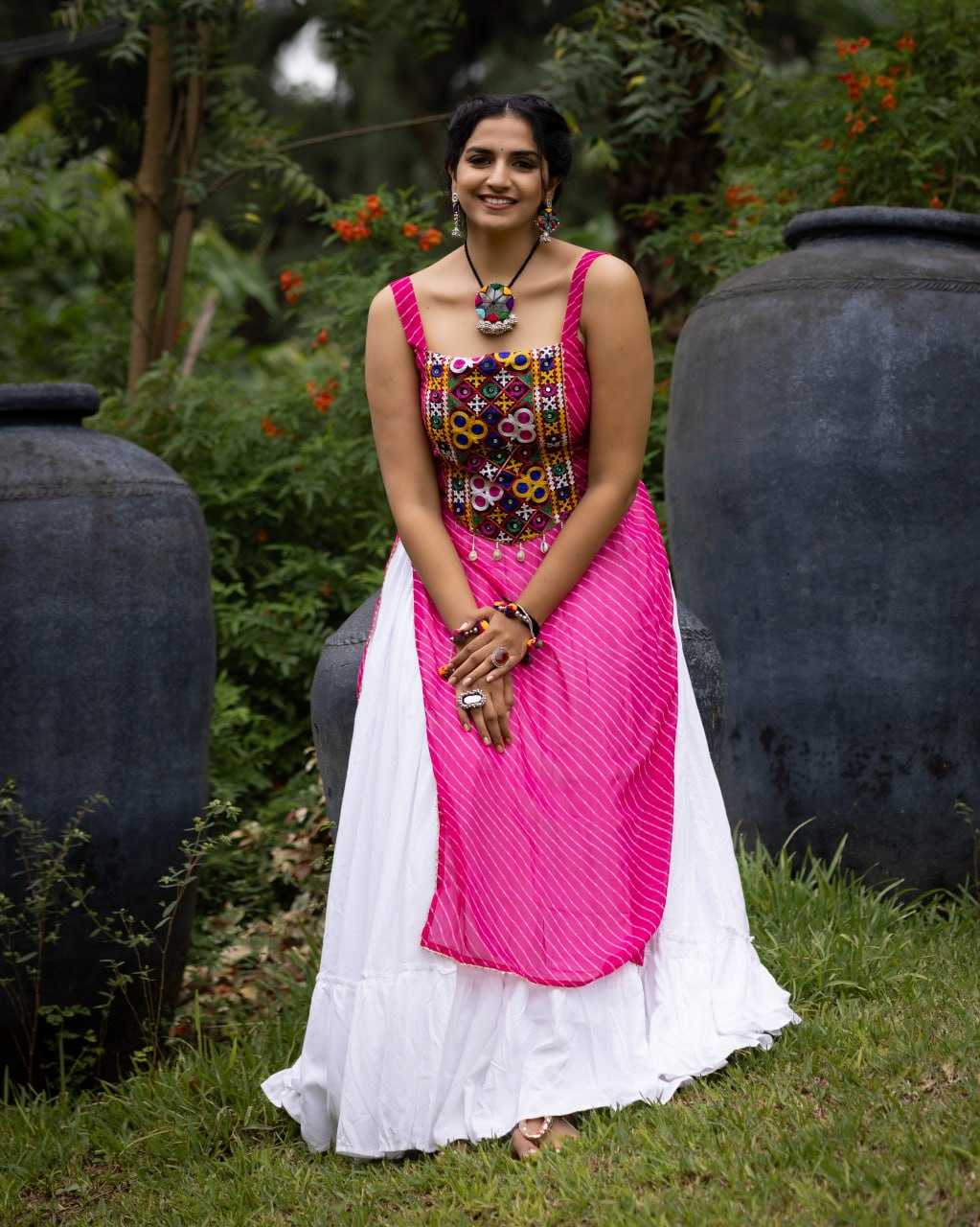 Georgette Printed Lehenga