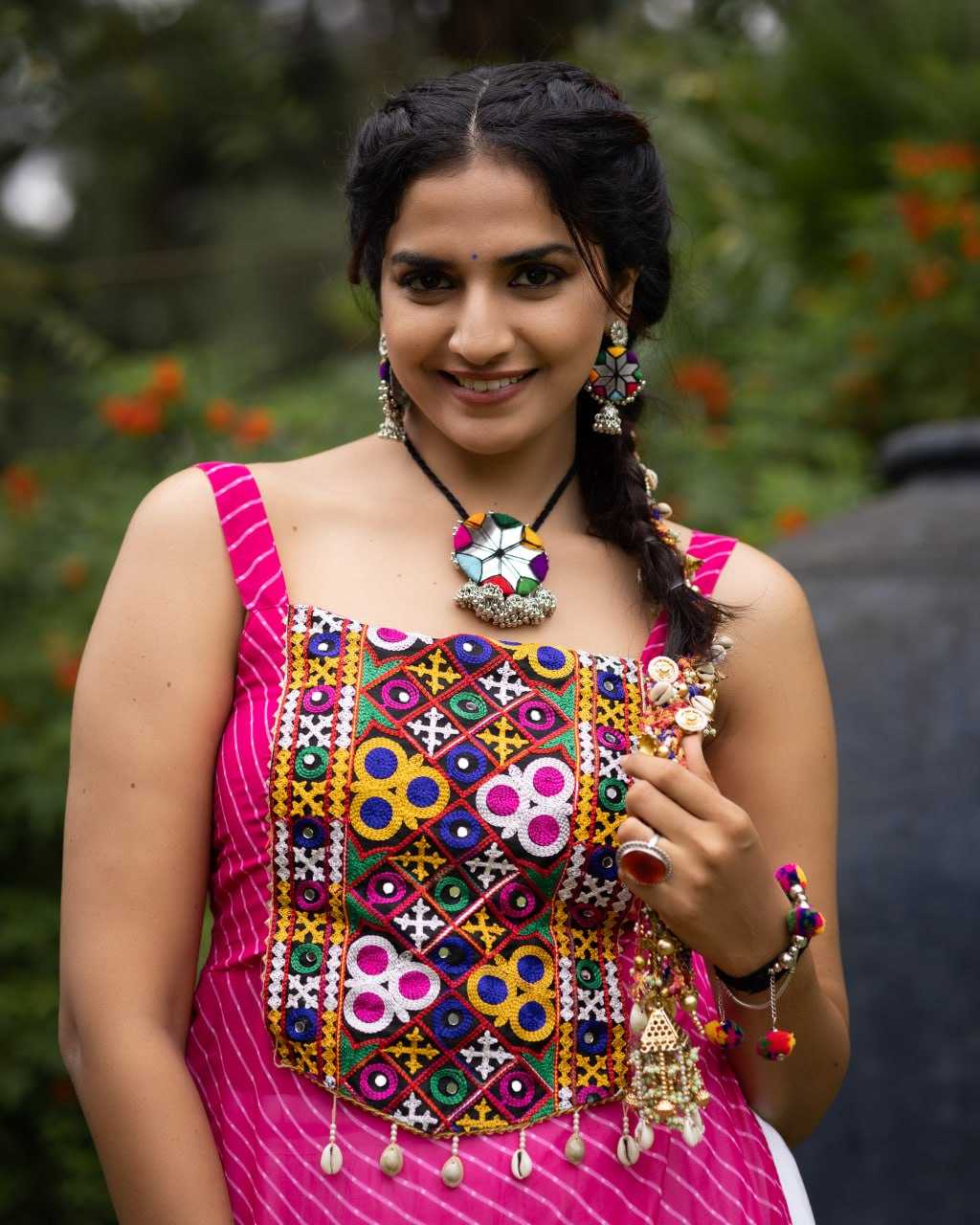 Georgette Printed Lehenga