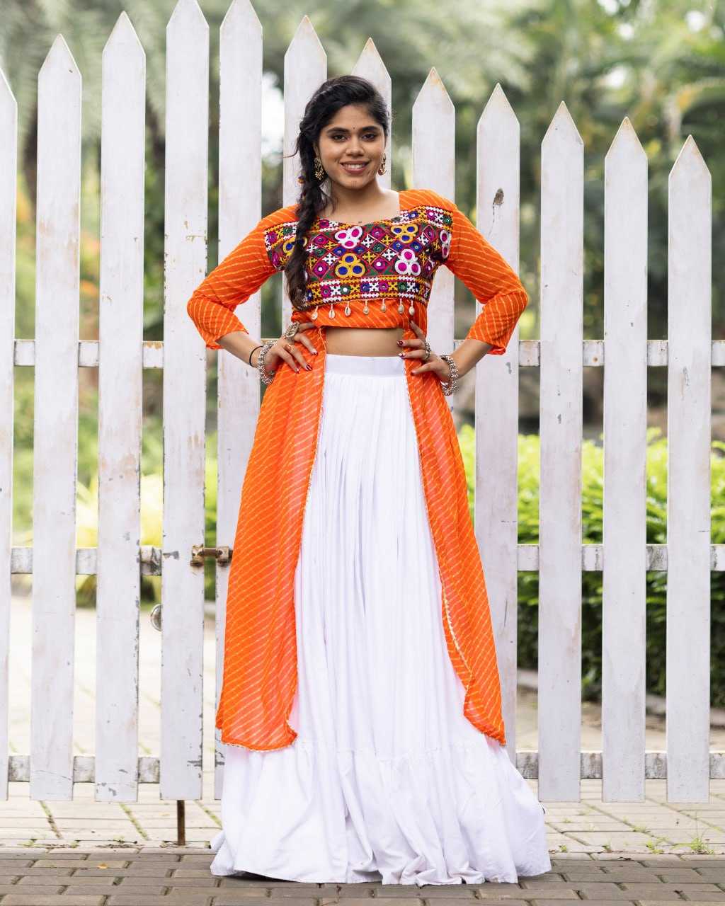 Georgette Printed Lehenga