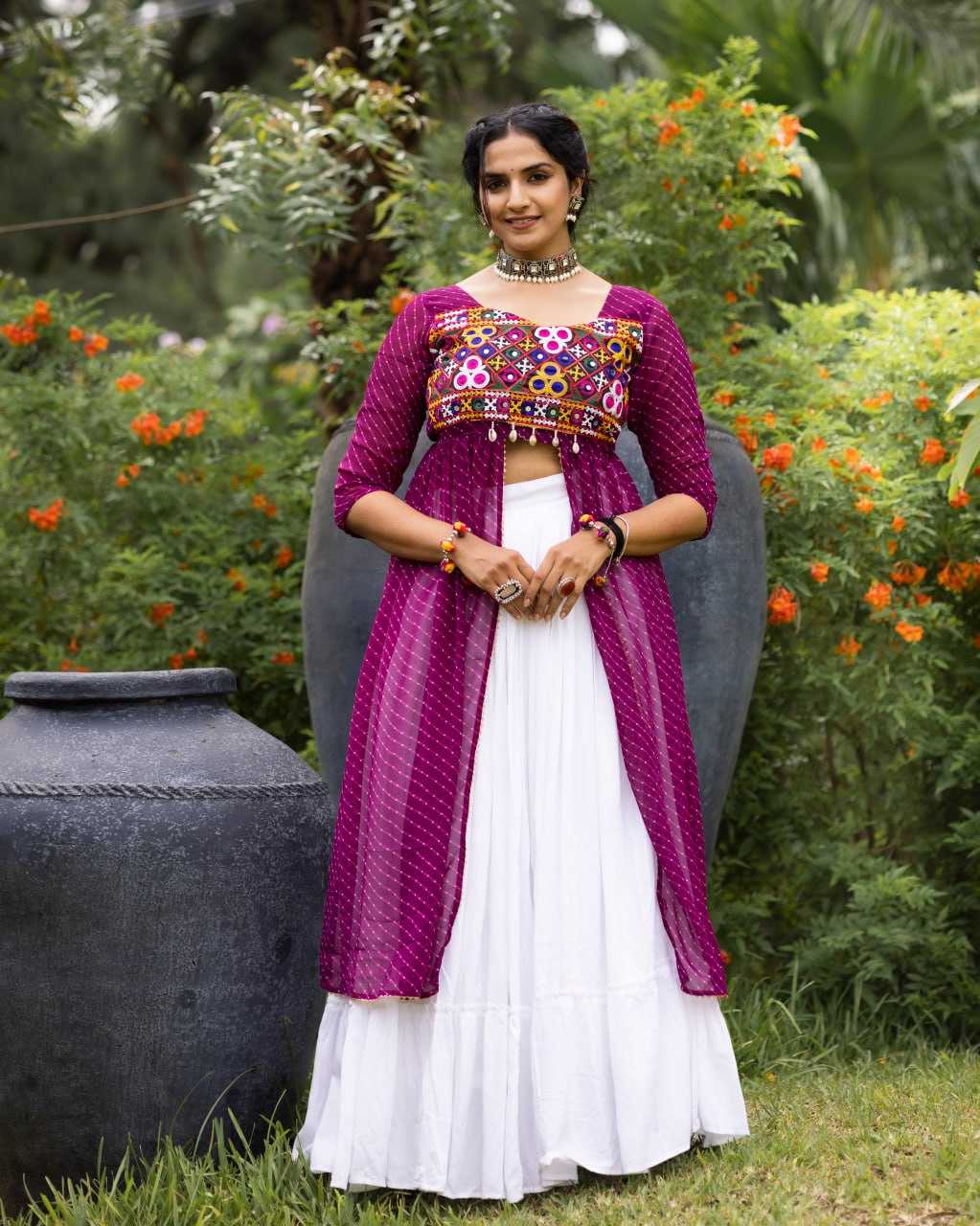Georgette Printed Lehenga