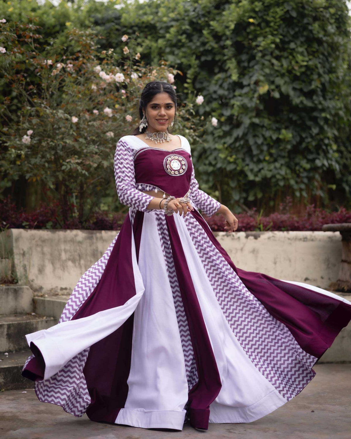 Cotton Designer Lehenga 8051