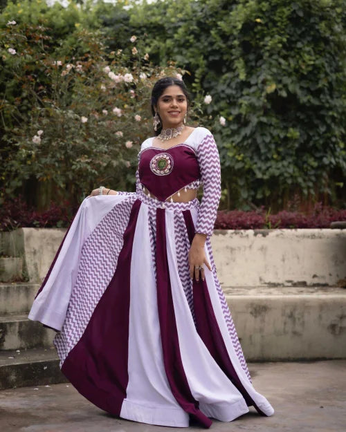 Cotton Designer Lehenga 8051