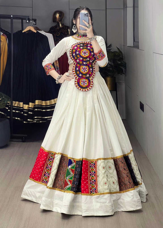 Cotton Printed Lehenga 8054