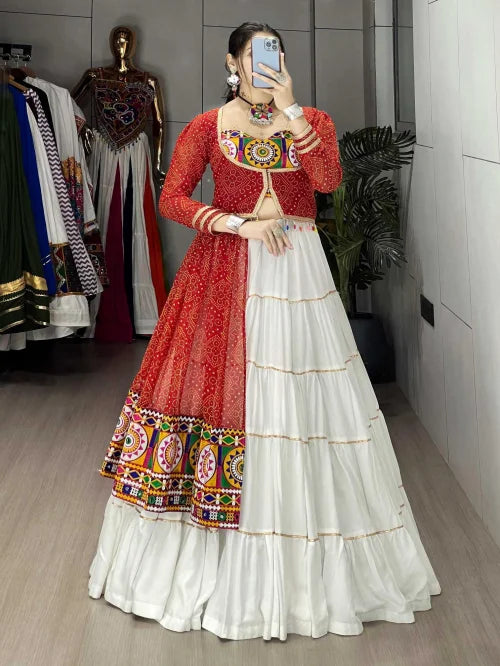 Cotton Traditional Lehenga 8066