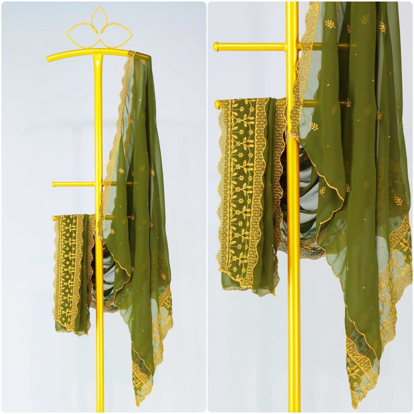 Faux Georgette Gajji Modal Dupattas