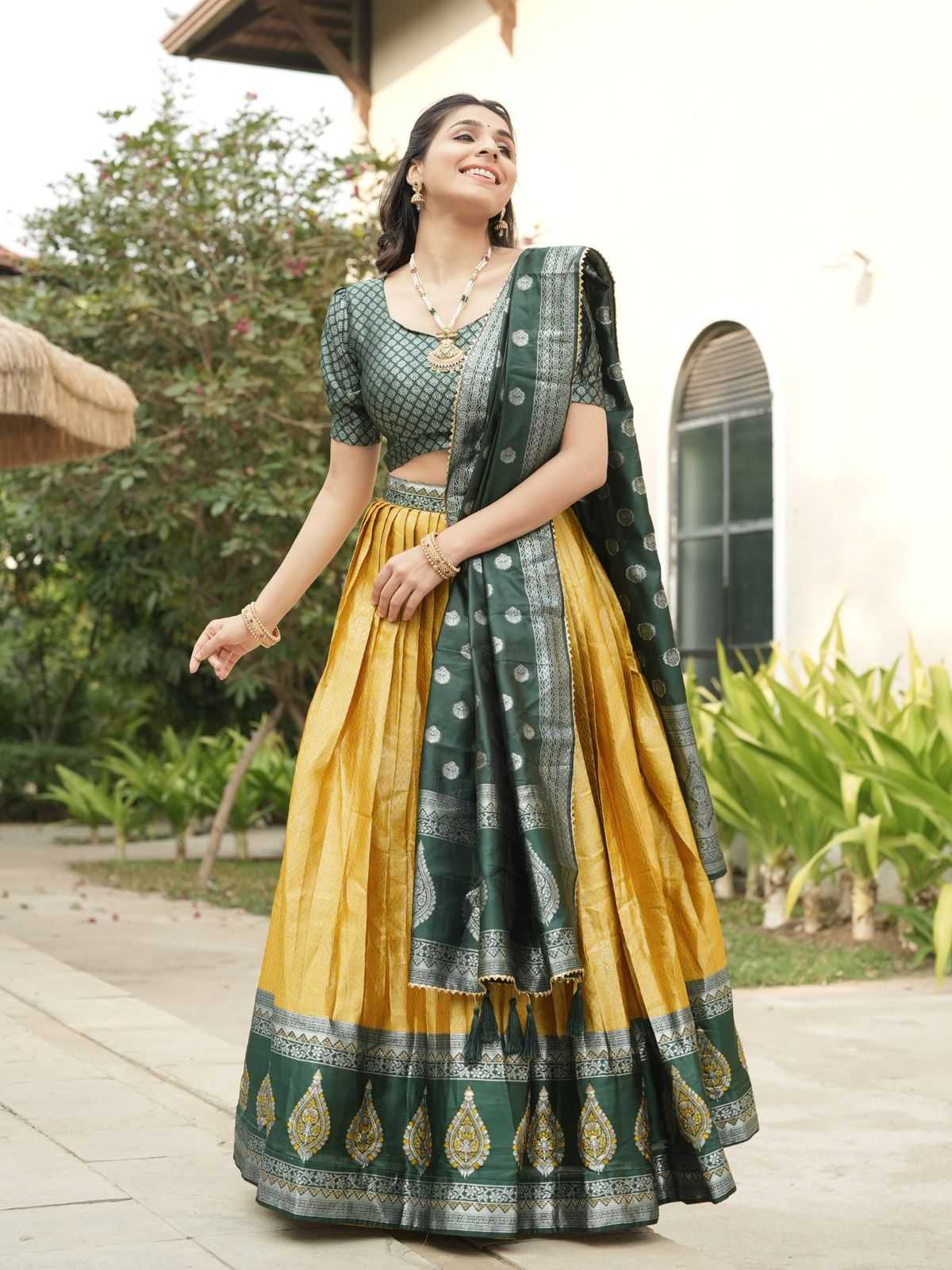 Silk Designer Lehenga 8116
