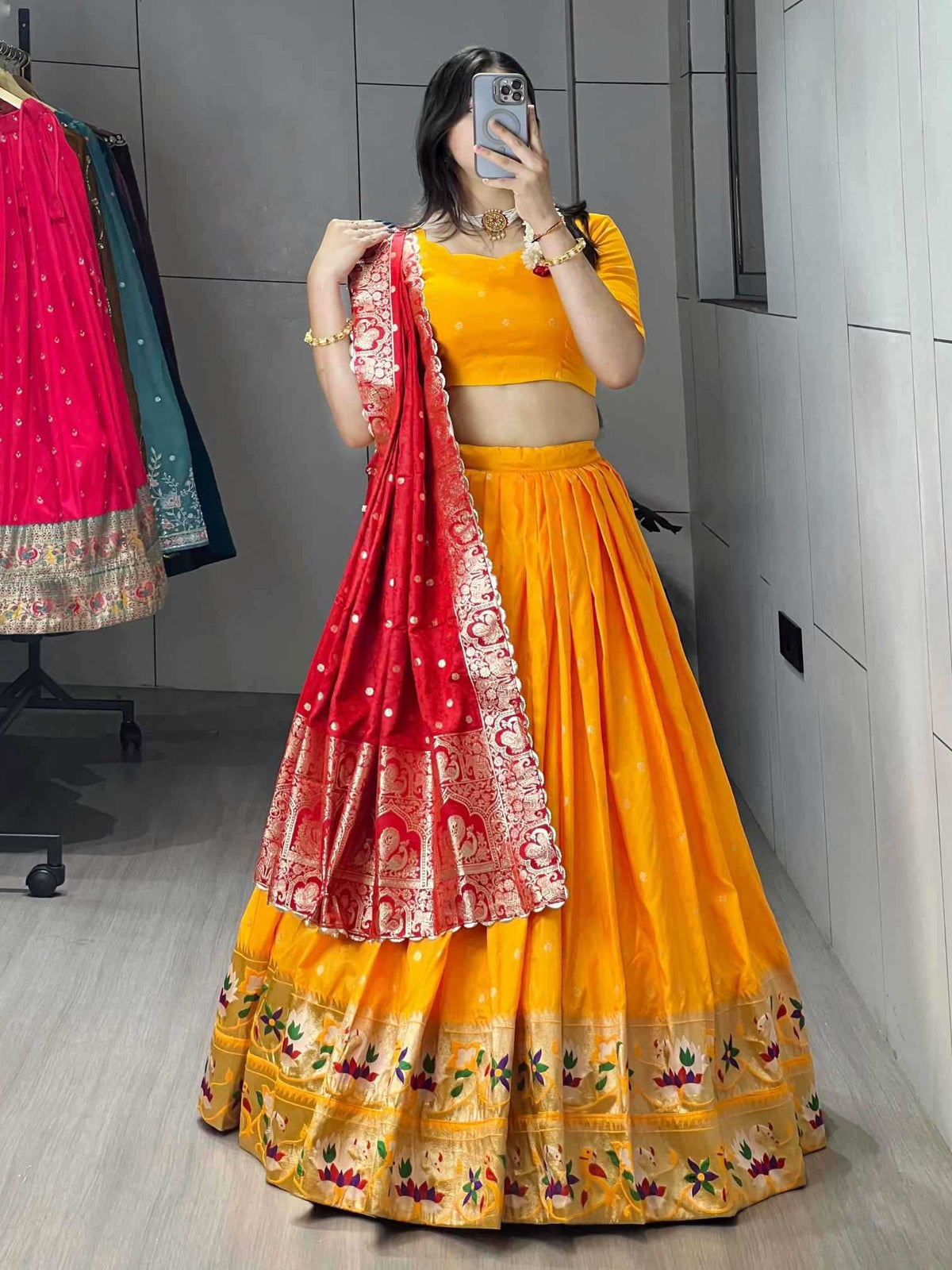 Paithani Silk Lehenga