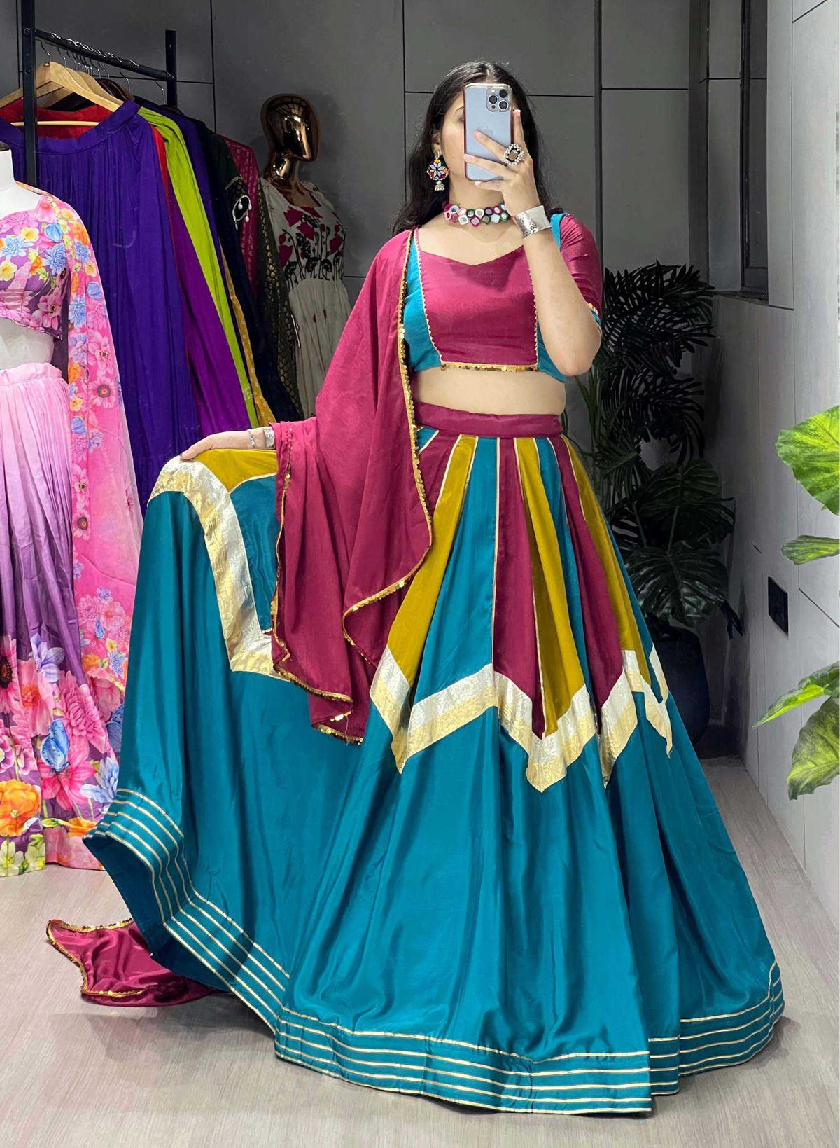 Chinon Fancy Lehenga 8208