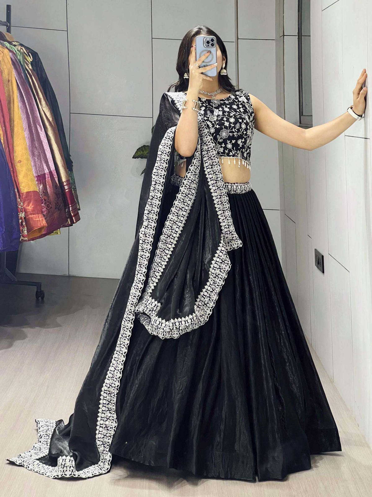 Satin Fancy Lehenga