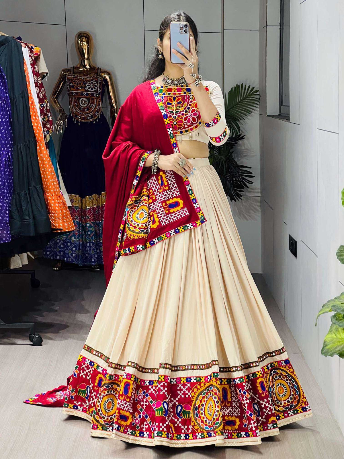 Rudra Cotton Designer Lehenga