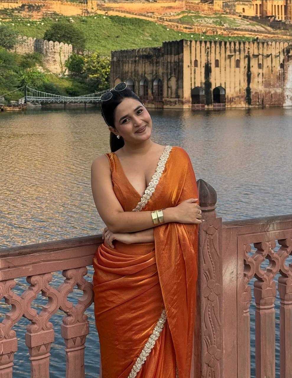 Space Silk Soft Saree