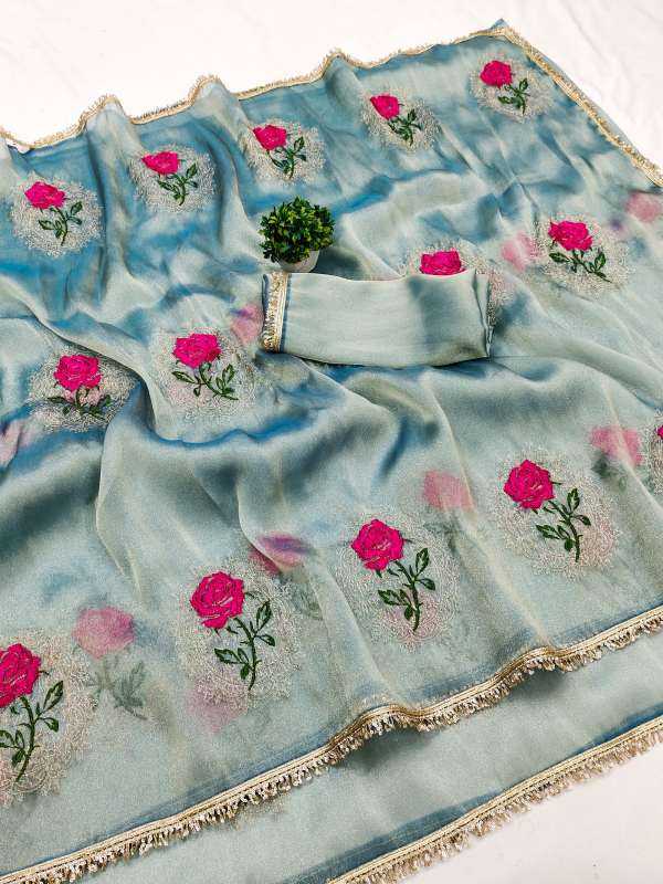 Premium Silk Party Wear Saree in Lavender