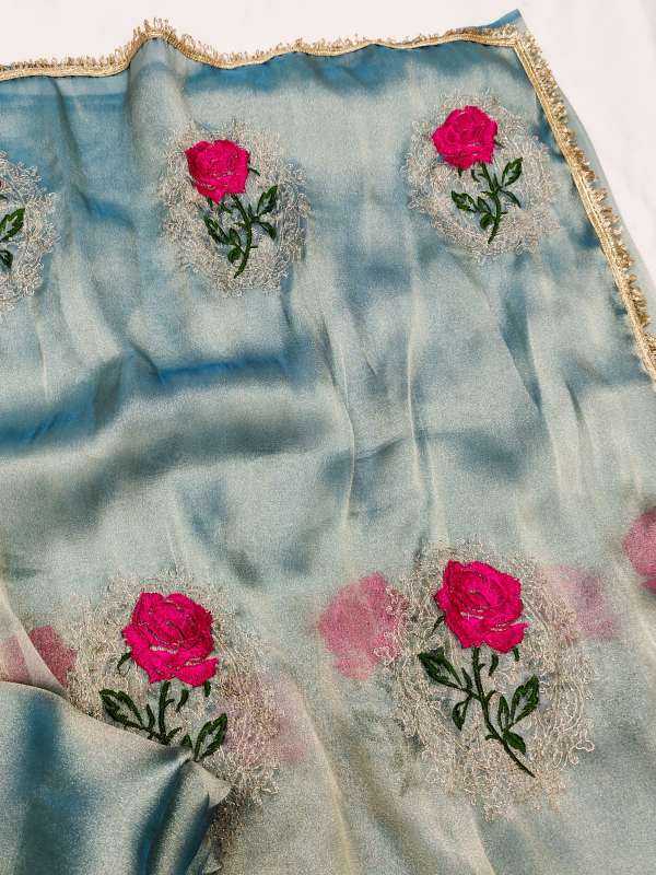 Premium Silk Party Wear Saree in Lavender