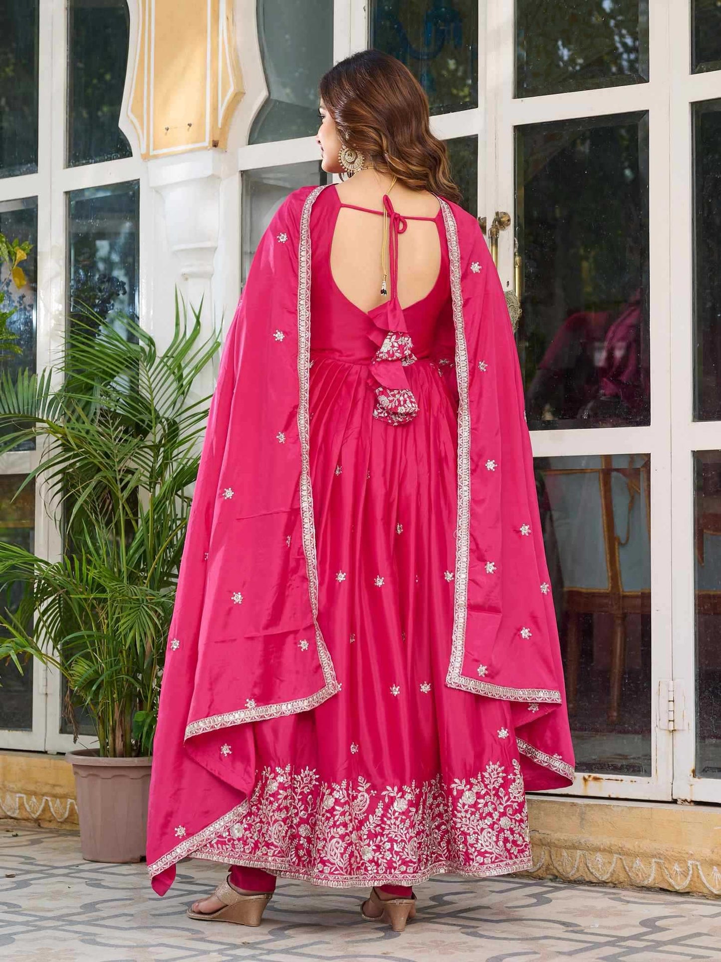 Silk Designer Gown
