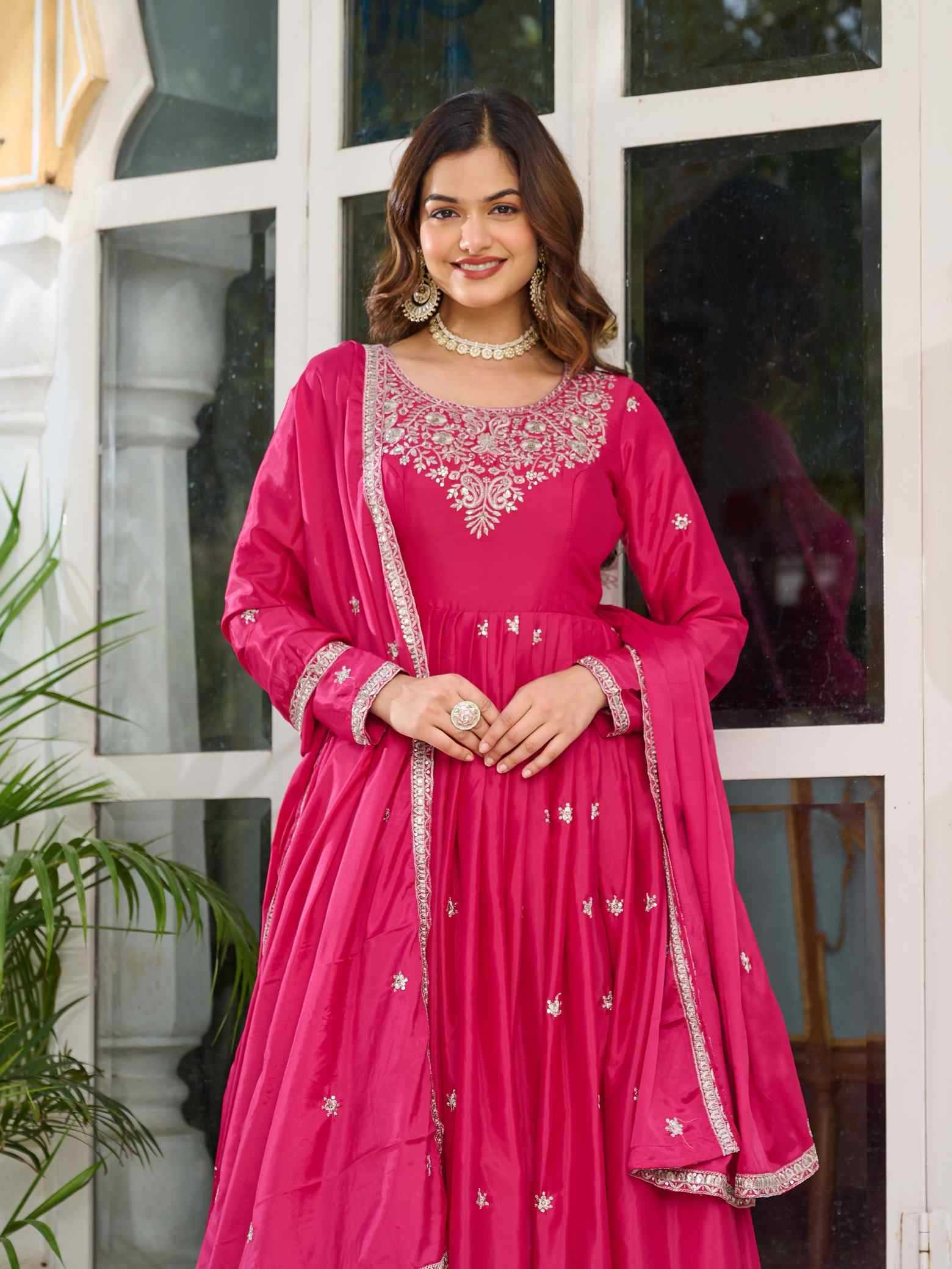 Silk Designer Gown