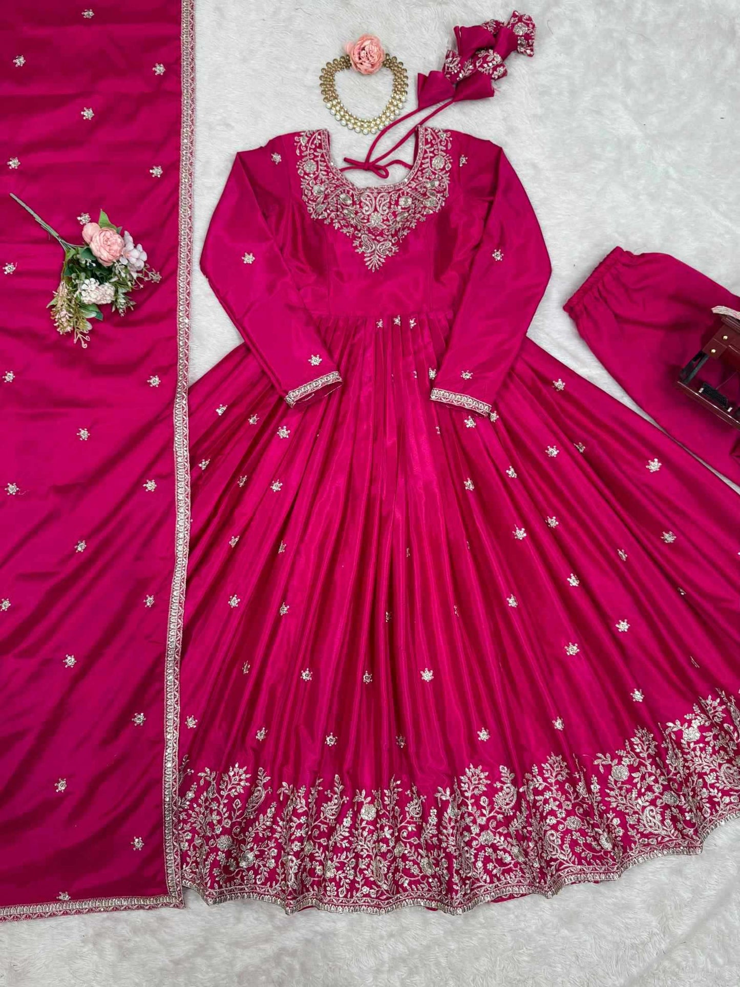 Silk Designer Gown