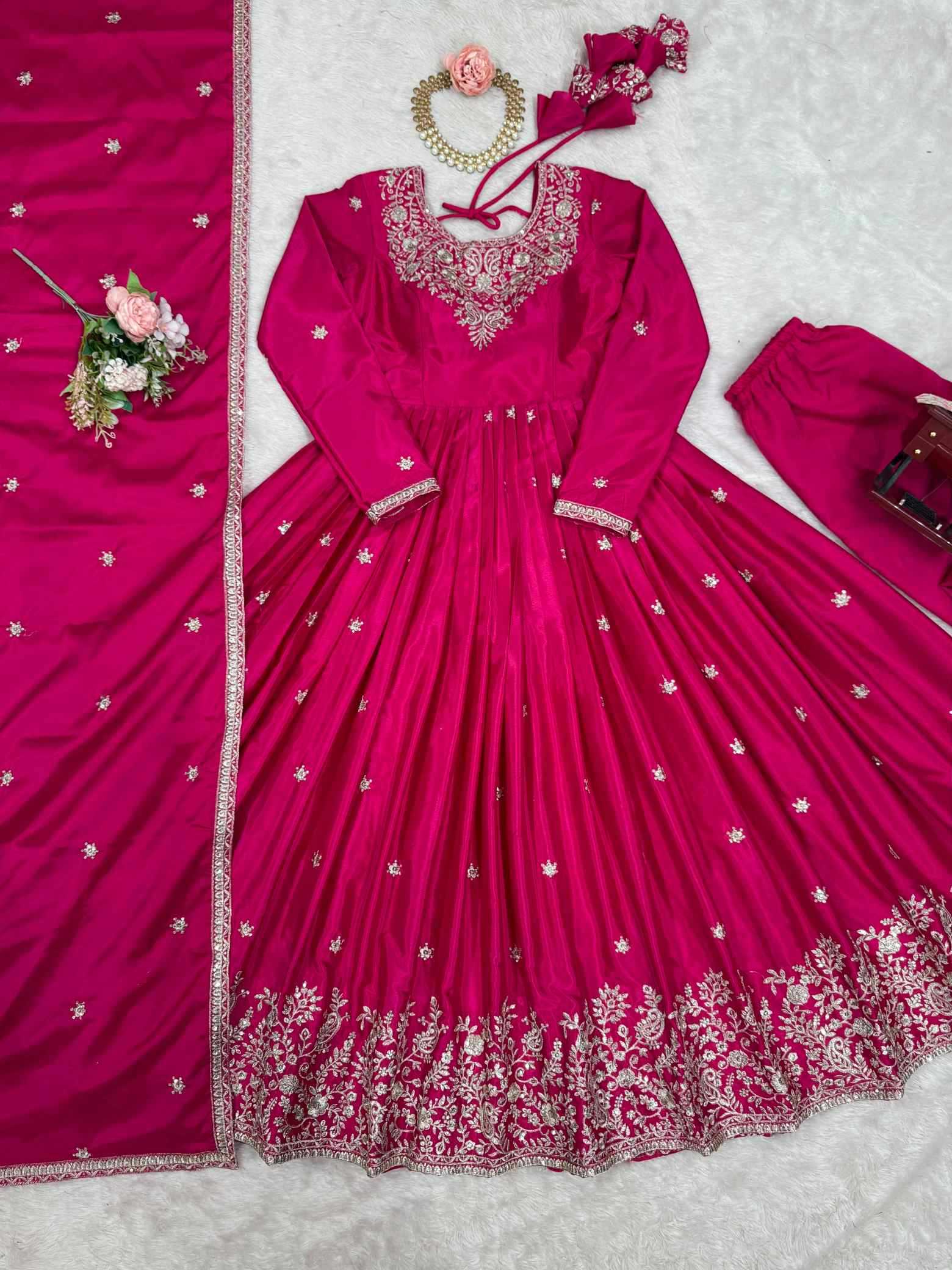 Silk Designer Gown