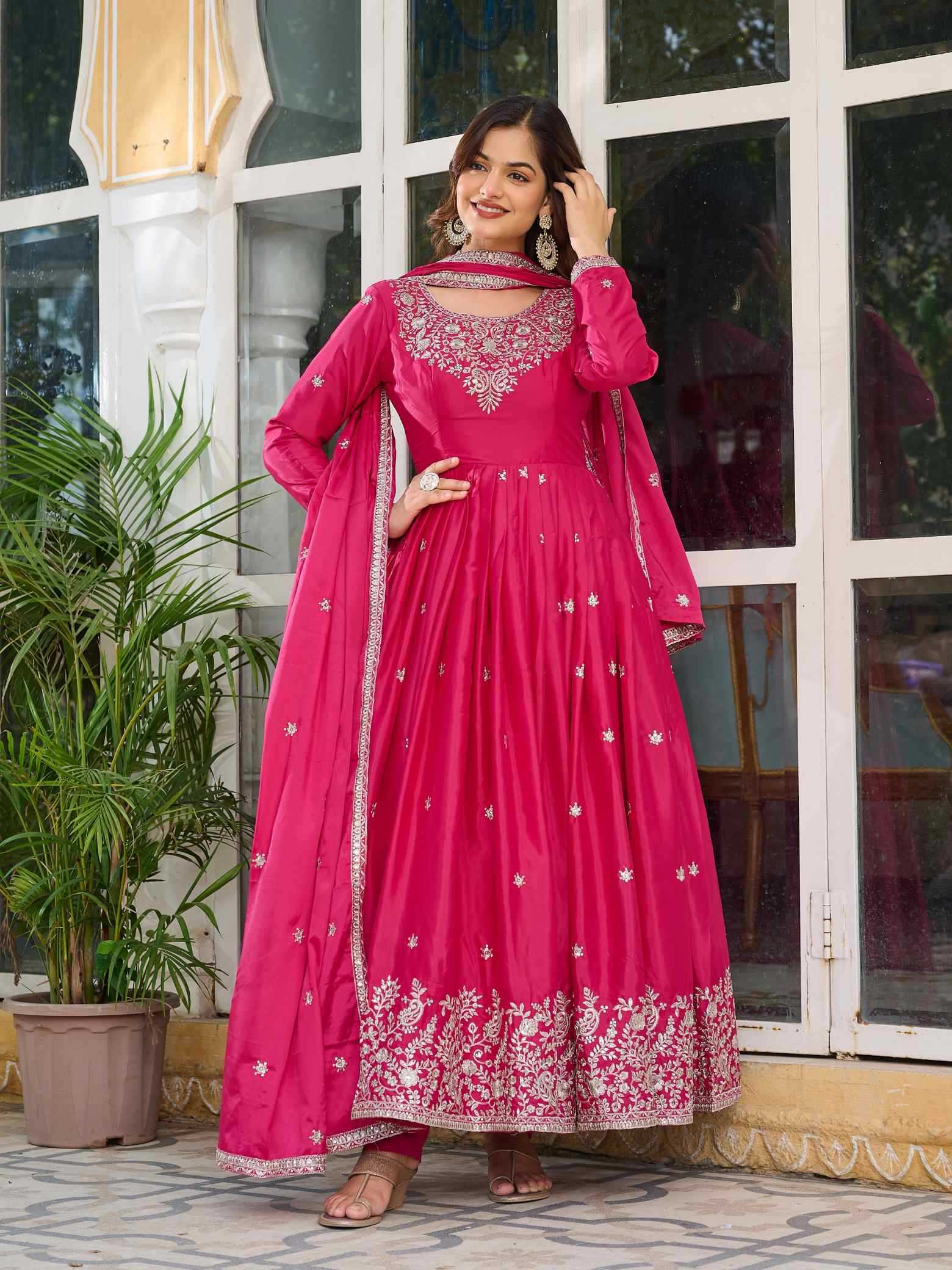Silk Designer Gown