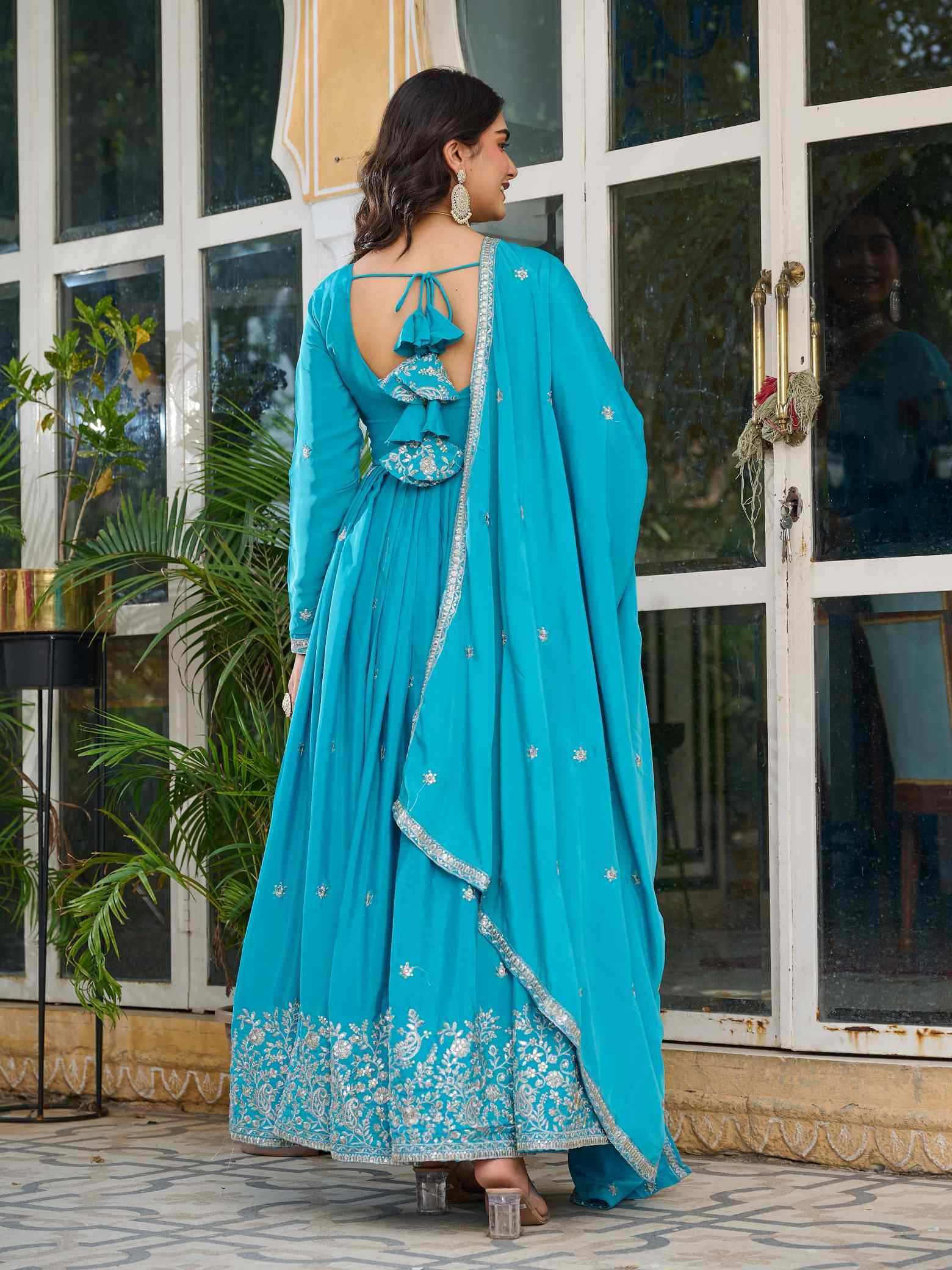 Silk Designer Gown