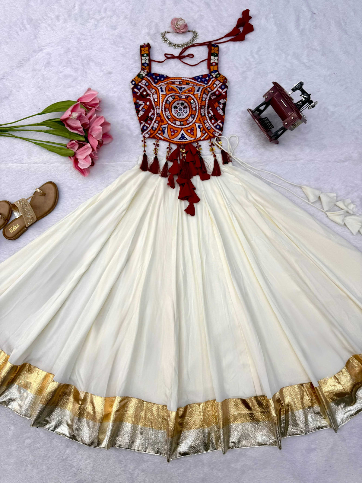 Heavy Rayon Fancy Lehenga