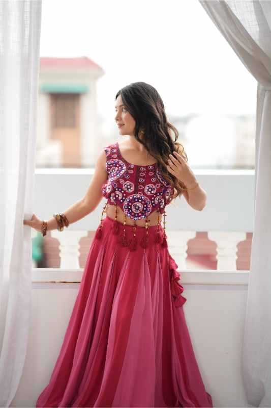Heavy Rayon Designer Lehenga Choli