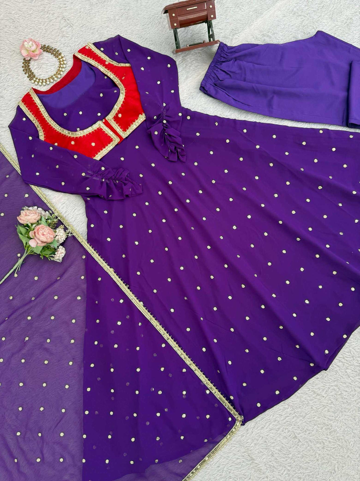 Georgette Suit