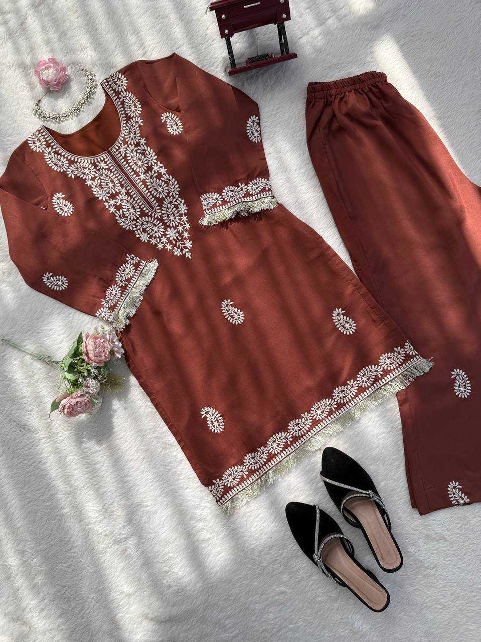 Rayon Party Wear Kurti