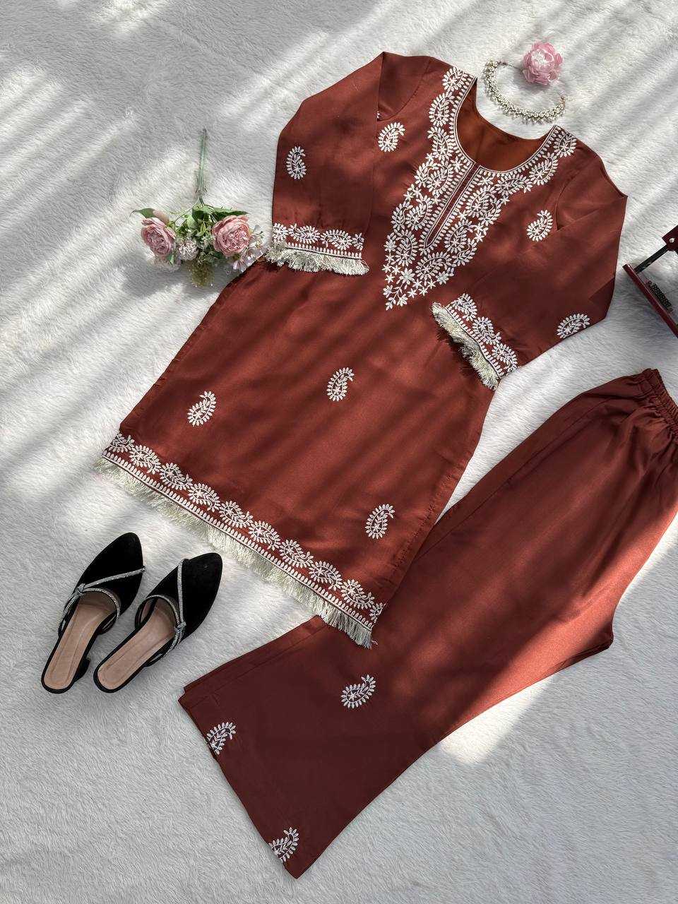 Rayon Party Wear Kurti