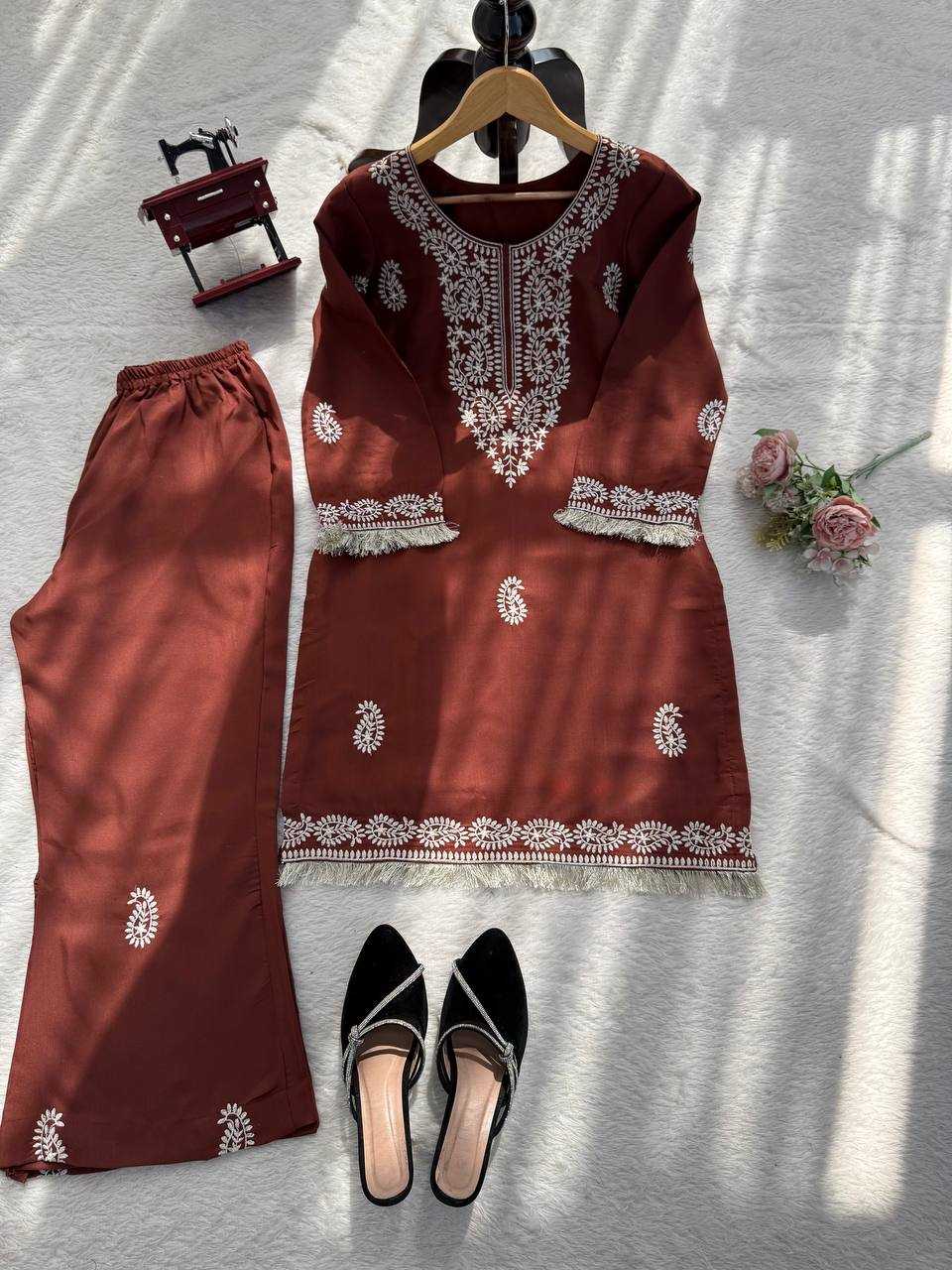 Rayon Party Wear Kurti